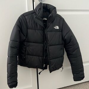 North Face Saikuru crop puffer jacket